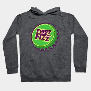 Retro Vintage Figgy Fizz Soda Bottlecap Hoodie